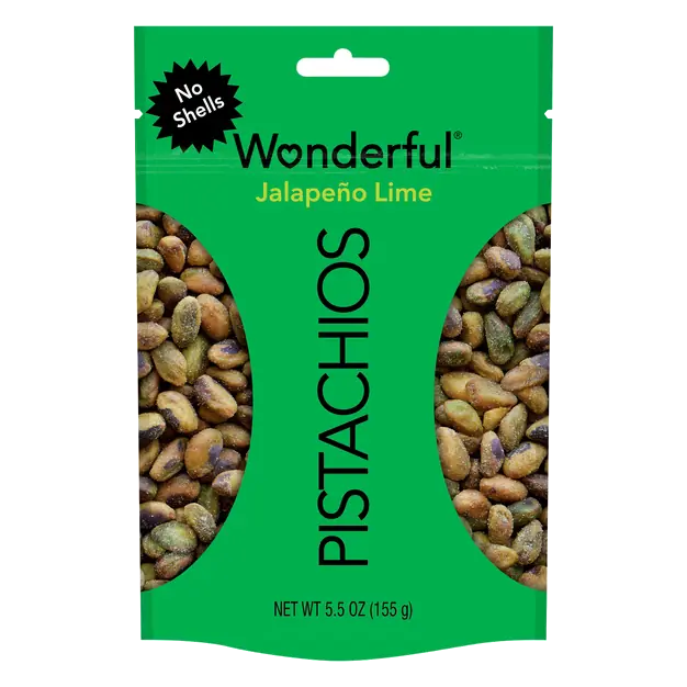 No Shells Jalapeno Lime Pistachios