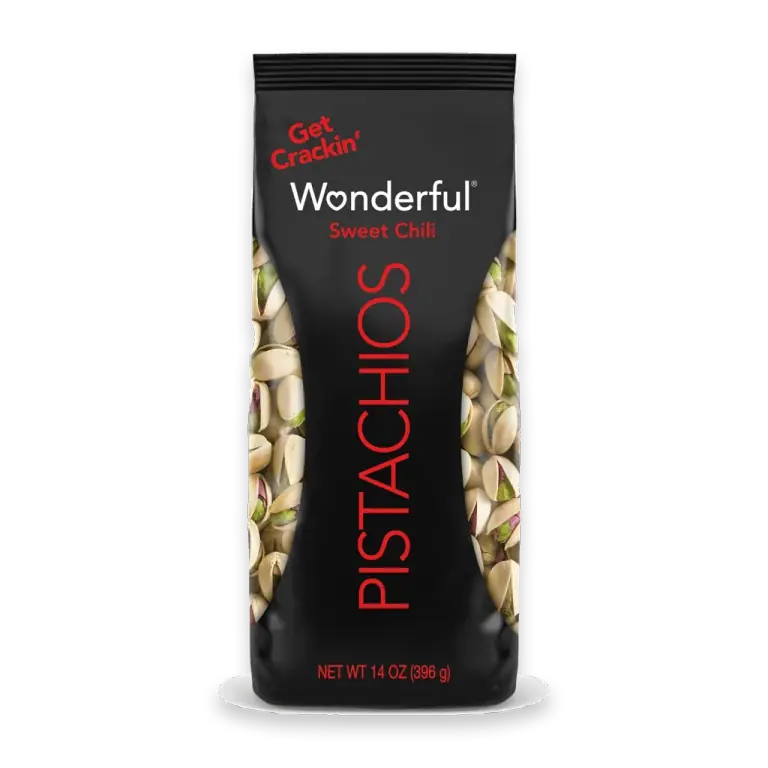 Pistachios In-Shell Sweet Chili Flavored Nuts, 14 Ounce Bag