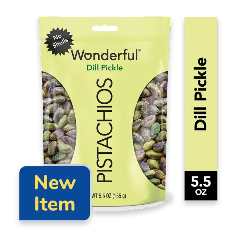 Pistachios No Shells Dill Pickle Nuts