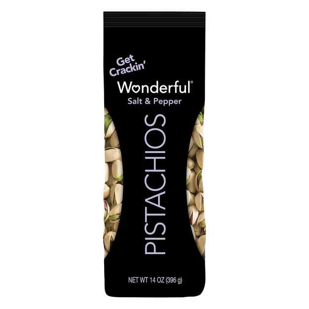 Salt & Pepper Pistachios
