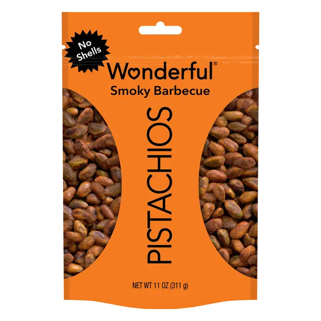 Smoky Barbecue Pistachios No Shells