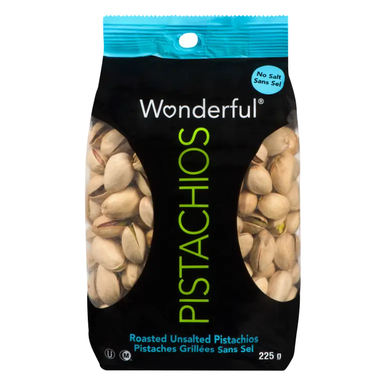 Roasted Pistachios No Salt 225 g