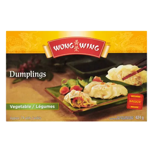 Frozen Dumplings Vegetable 424 g