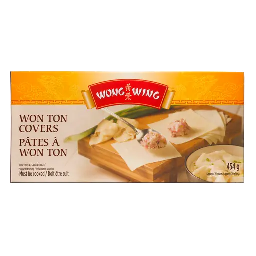 Frozen Wonton Covers 454 g
