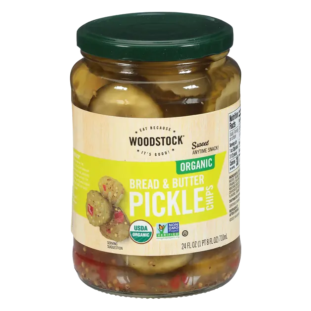 Bread & Butter Organic Pickle Chips