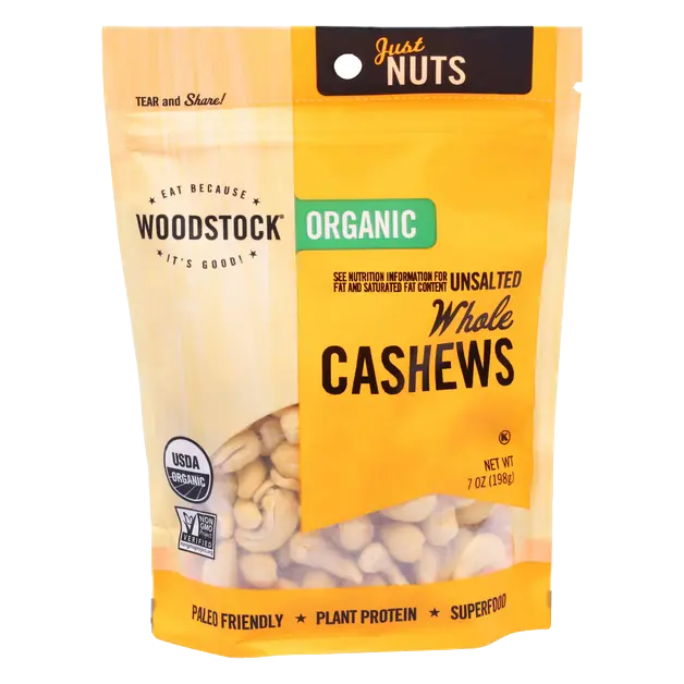Farms Whole Cashews Organic