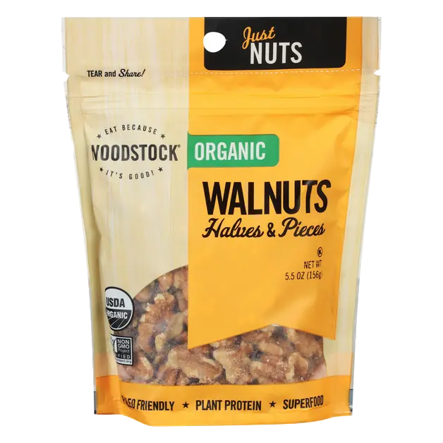 Just Nuts Walnuts Halves & Pieces Organic