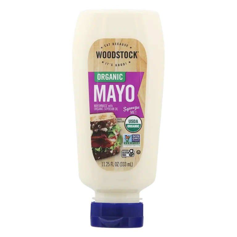Mayonnaise with Organic Soybean Oil