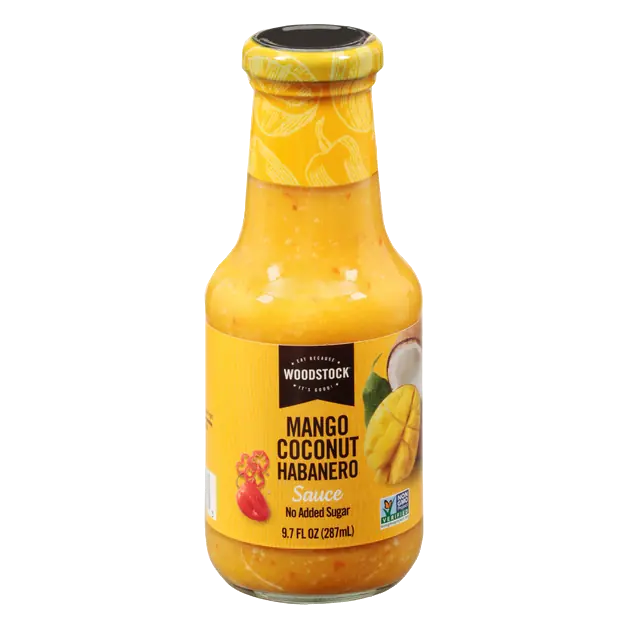 No Added Sugar Mango Coconut Habanero Sauce