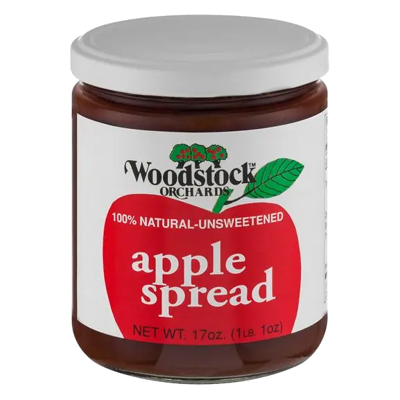 100% Natural Unsweetened Apple Spread