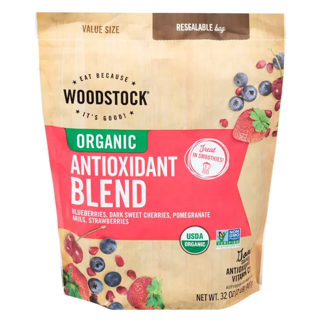Organic Antioxidant Blend Value Size Frozen