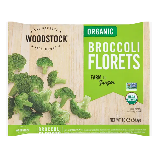 Organic Broccoli Florets Frozen