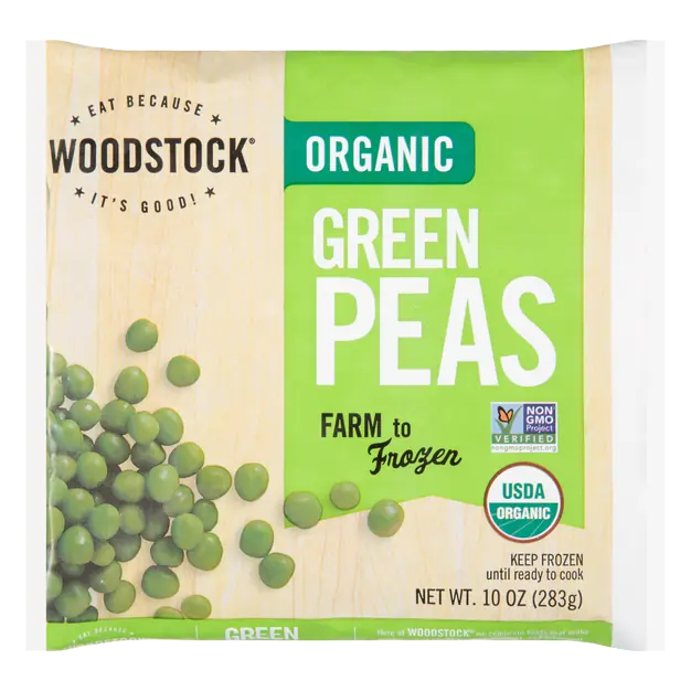 Organic Green Peas Frozen