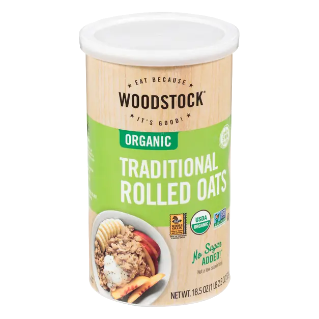 Organic No Sugar Added Traditional Rolled Oats