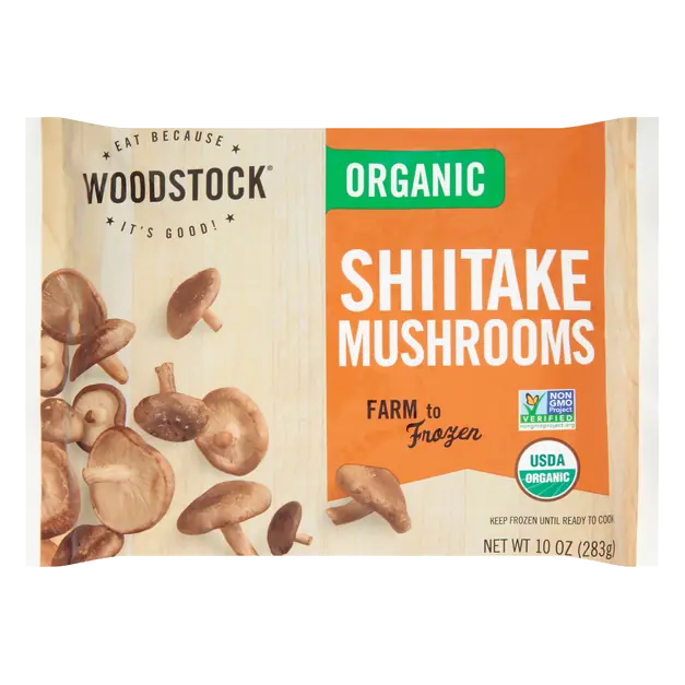 Organic Shiitake Mushrooms Frozen