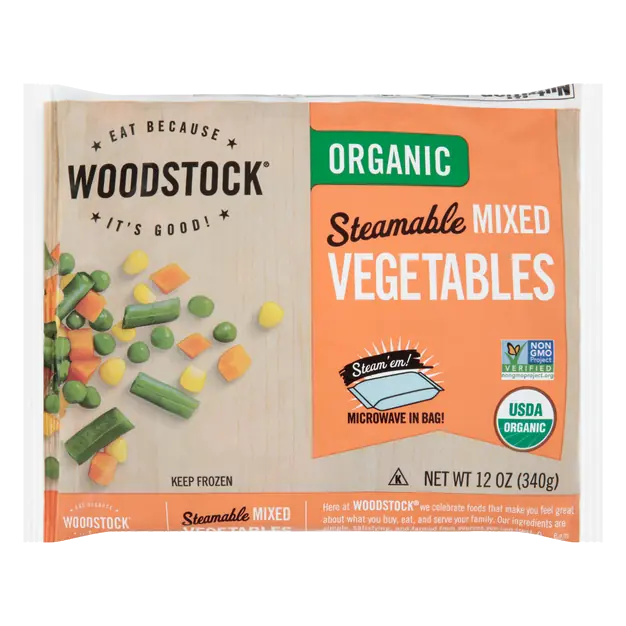 Organic Steamable Mixed Vegetables Frozen