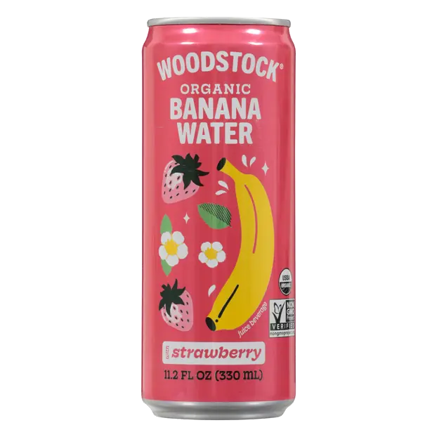 Organic Strawberry Banana Water