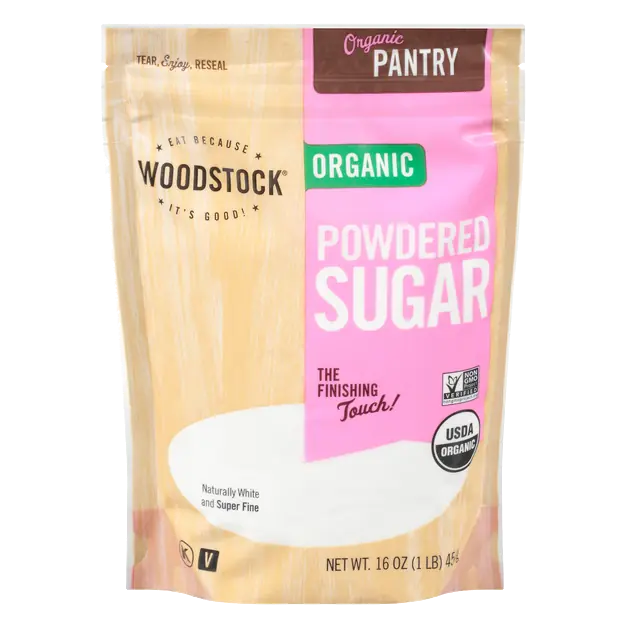 Organic Super Fine Confectioners Powdered Sugar