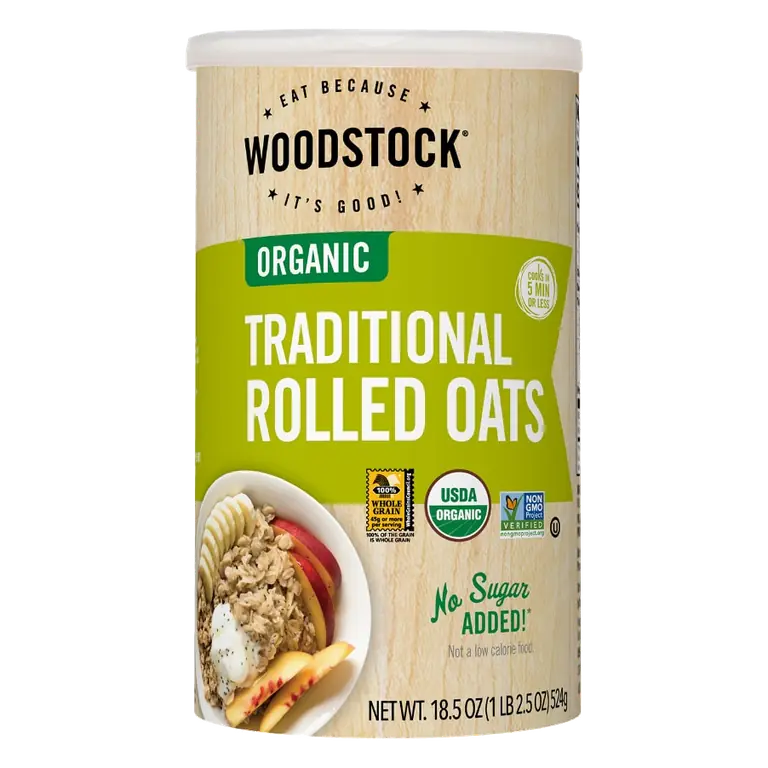 Organic Traditional Rolled Oats