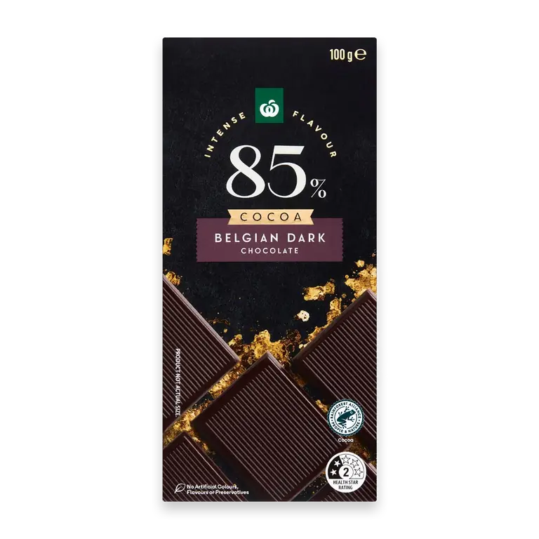 85% Belgian Dark Chocolate Block