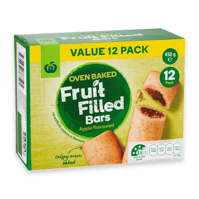 Apple Oven Baked Fruit Bars
