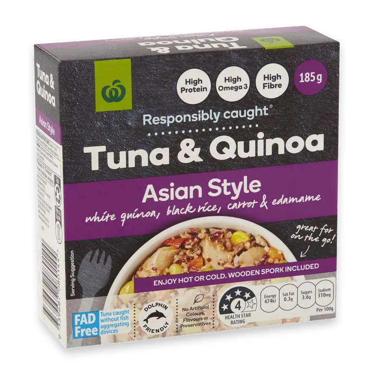 Asian Style Tuna Quinoa Salad