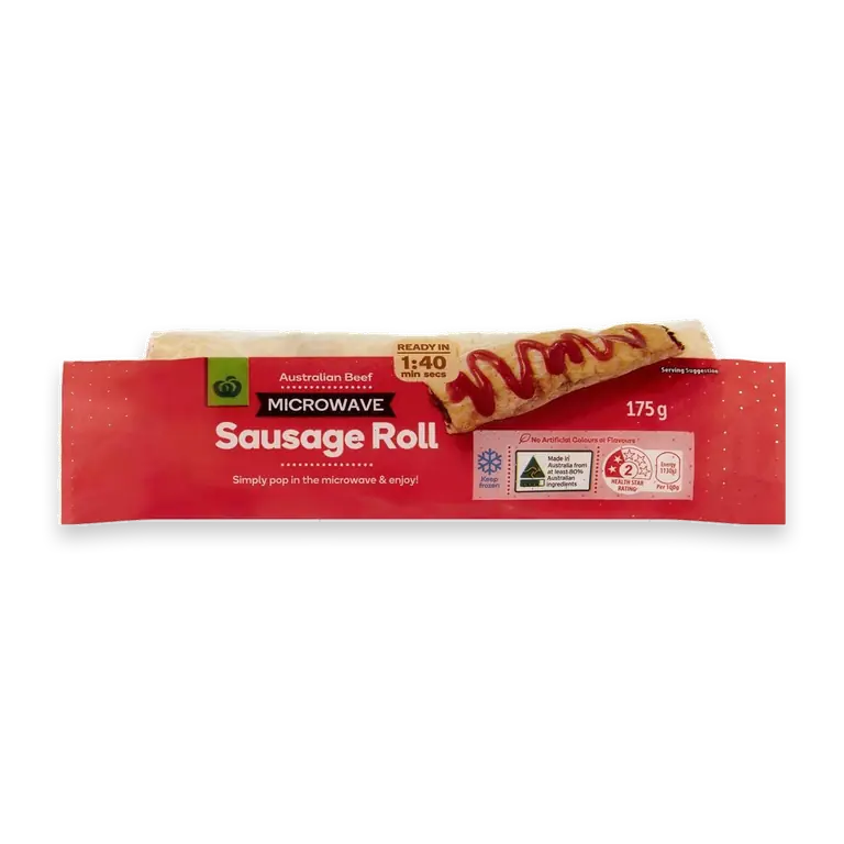 Australian Beef Microwave Sausage Roll