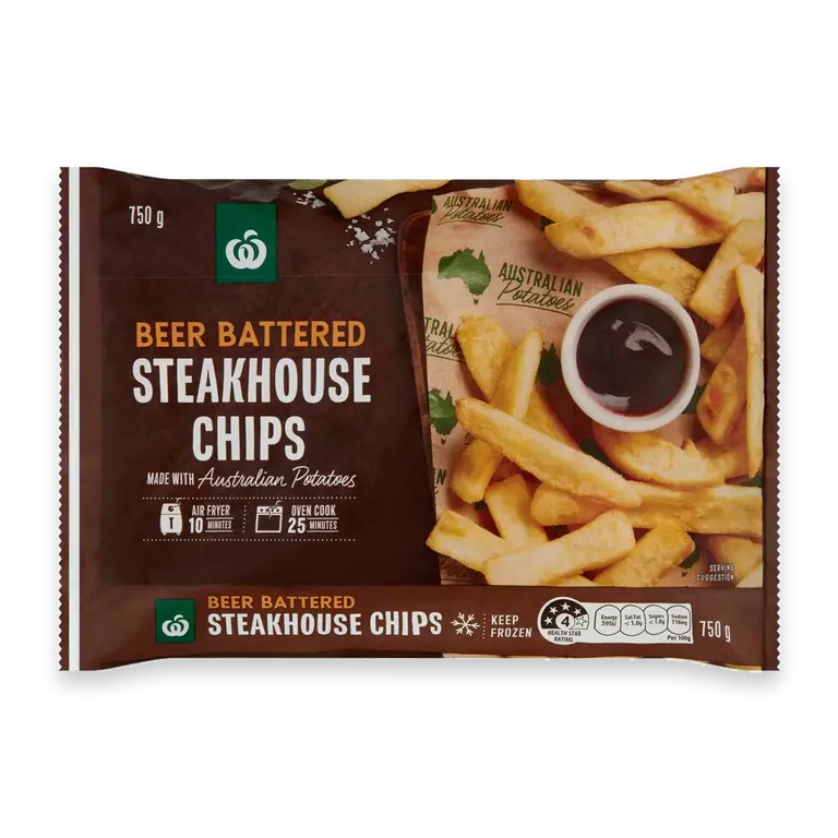 Australian Beer Batter Steakhouse Chips