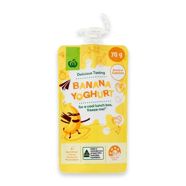 Banana Yoghurt Pouch Banana