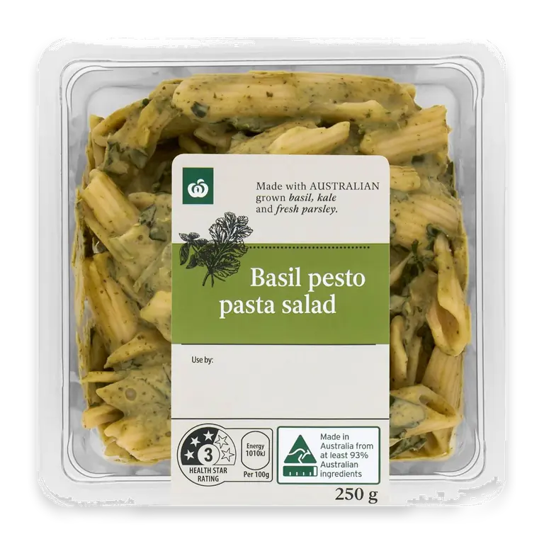 Basil Pesto Pasta Salad