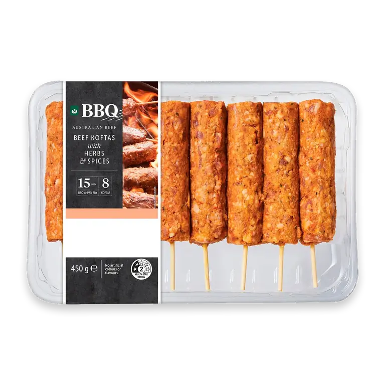 BBQ Australian Beef Koftas Herbs & Spices