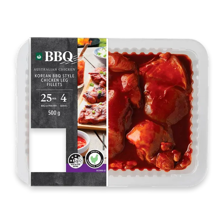 BBQ Chicken Leg Fillets Korean BBQ