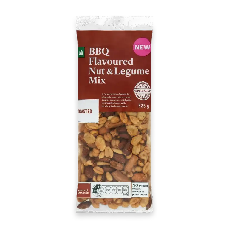 BBQ Flavoured Nut & Legume Mix