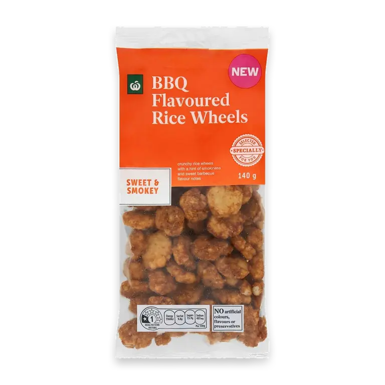BBQ Flavoured Rice Wheels