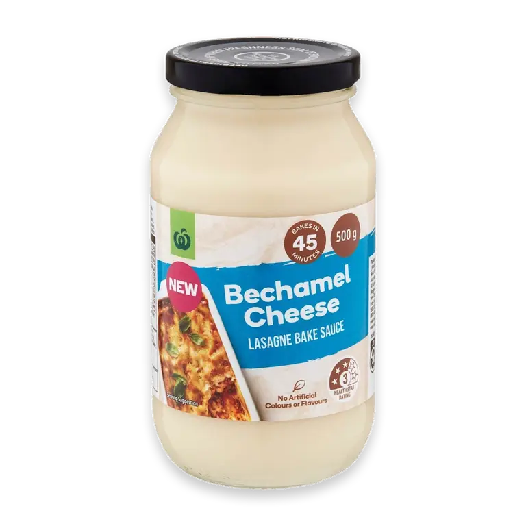 Bechamel Cheese Lasagne Bake Sauce