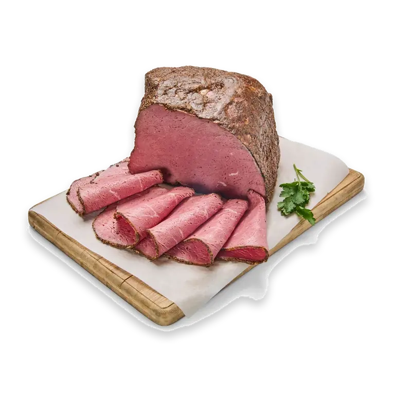 Beef Pastrami Shaved From The Deli