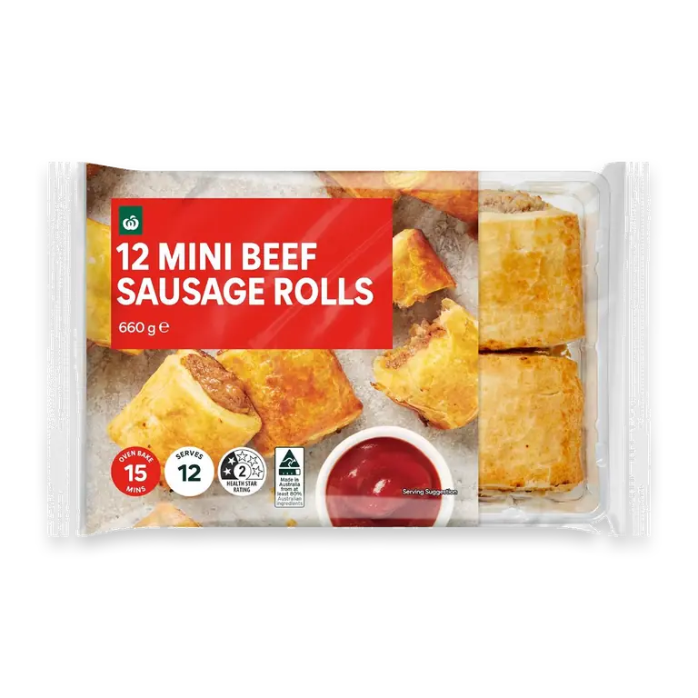 Beef Sausage Rolls