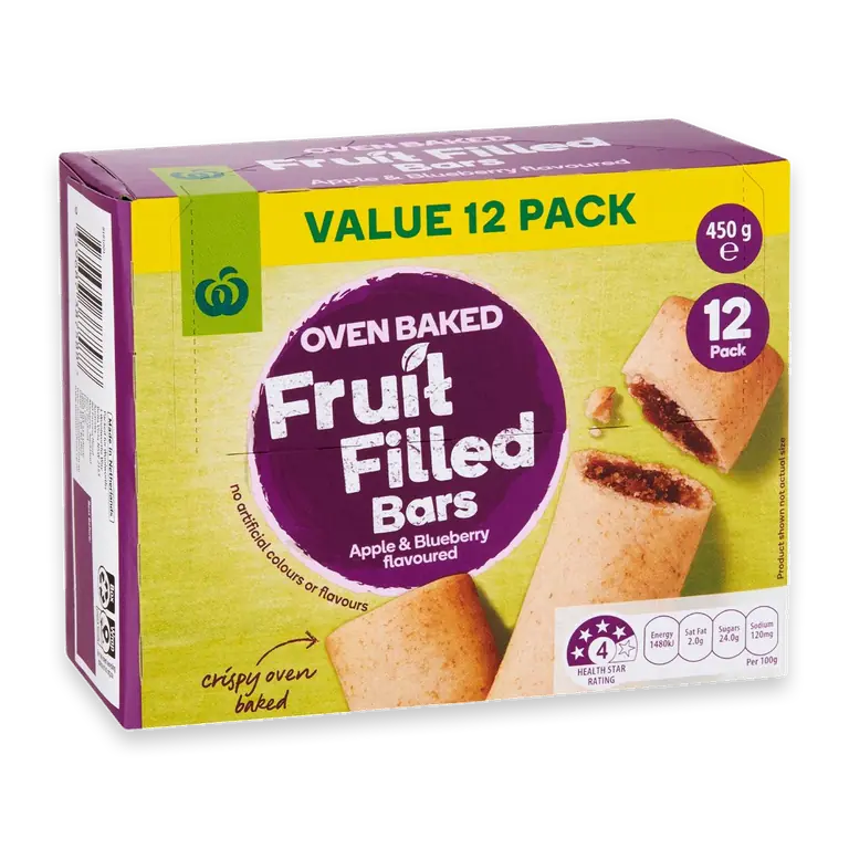Blueberry Oven Baked Fruit Bars