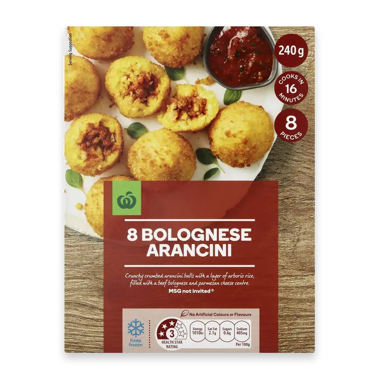 Bolognese Arancini 8 Pack