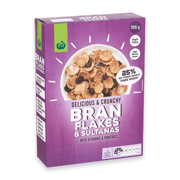 Bran Flakes & Sultanas
