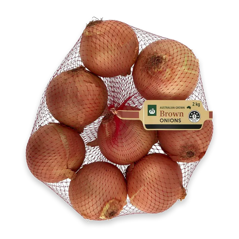 Brown Onions Bag