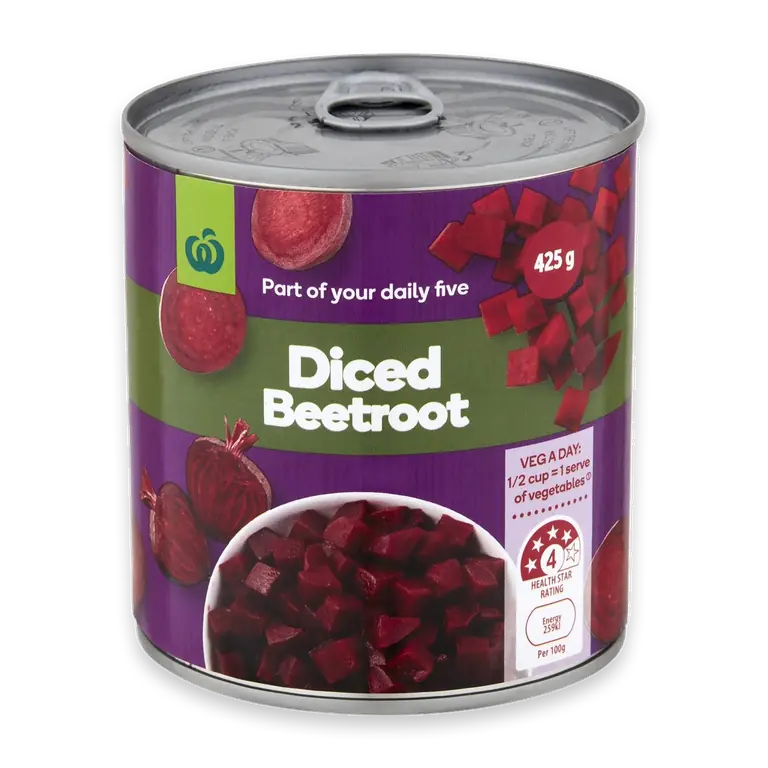 Canned Diced Beetroot