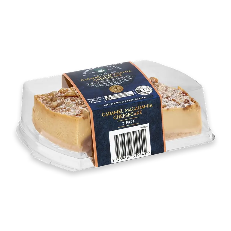 Caramel Macadamia Cheesecake