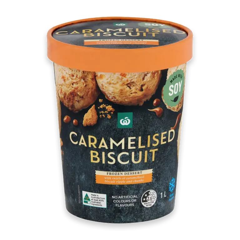 Caramelised Biscuit Frozen Dessert