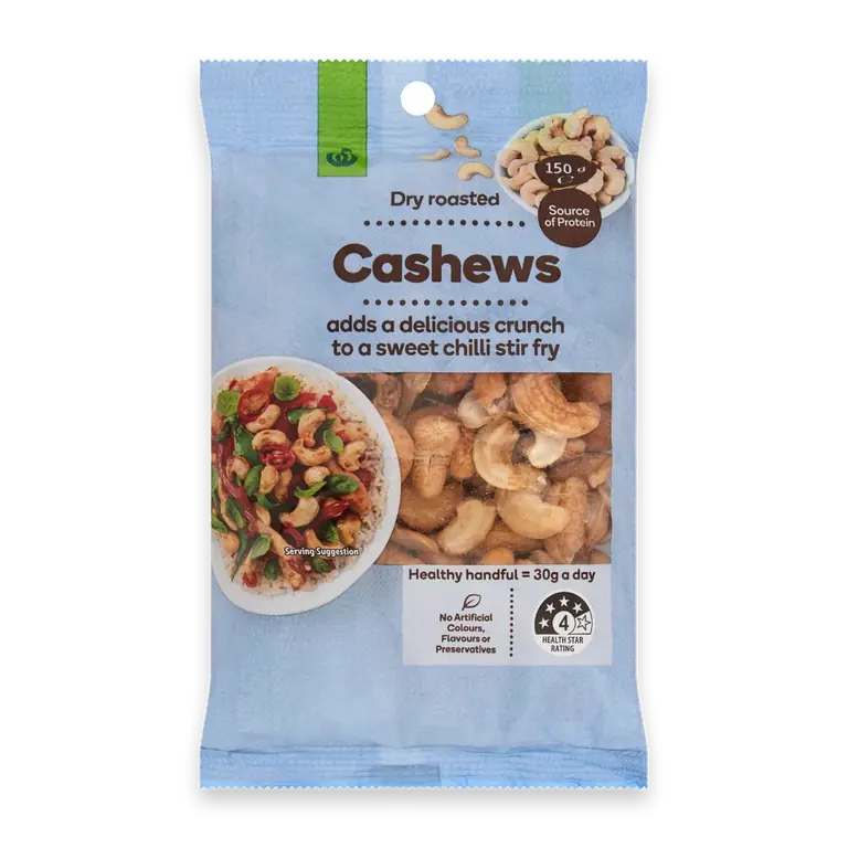 Cashews Dry Roasted