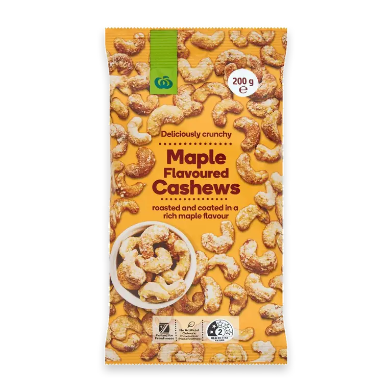 Cashews Maple Flavoured