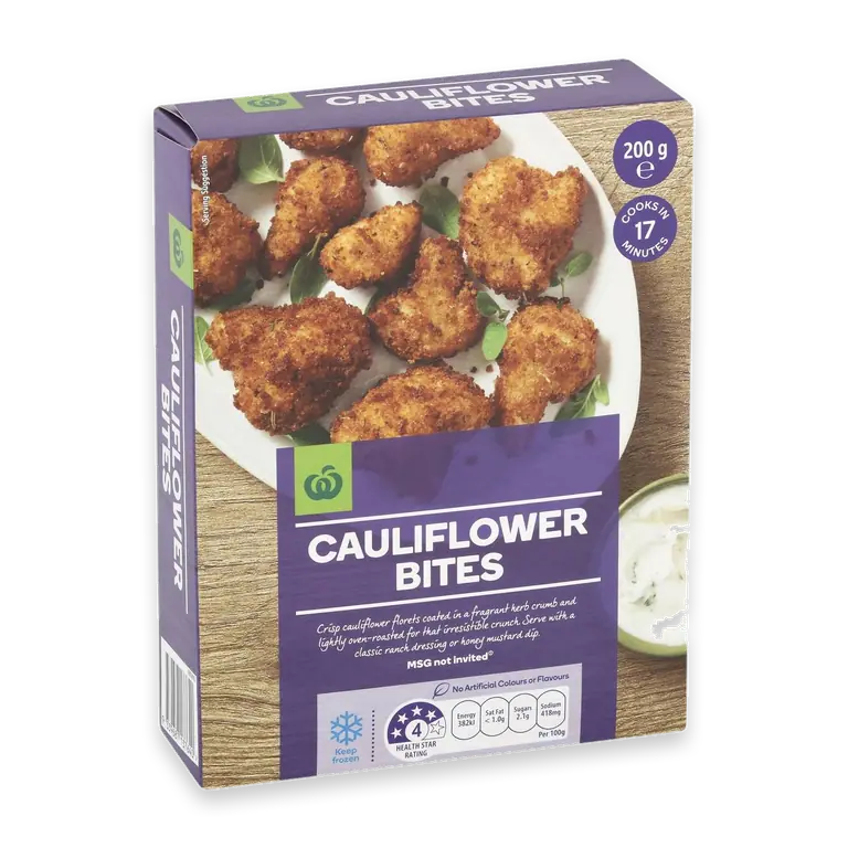Cauliflower Bites