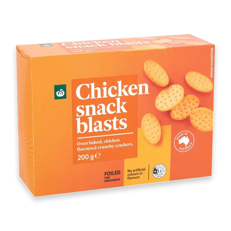 Chicken Blasts Crackers