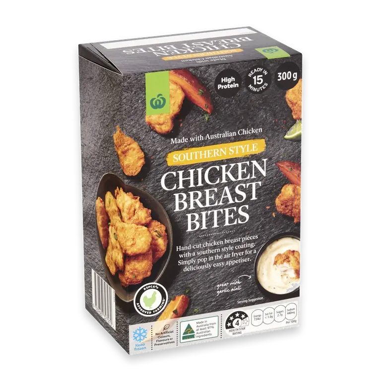 Chicken Breast Bites Southern Style