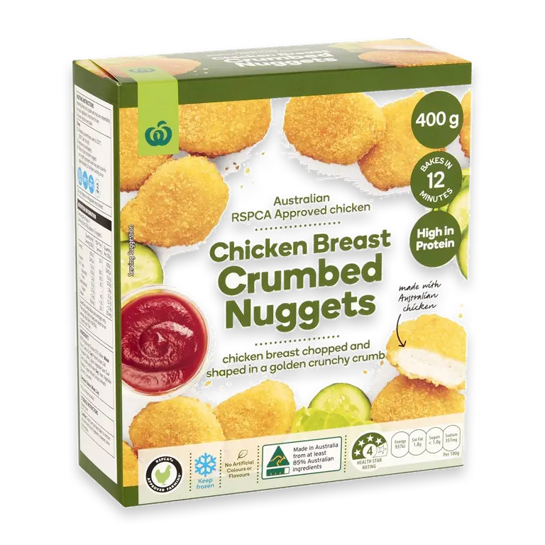 Chicken Breast Crumbed Nuggets